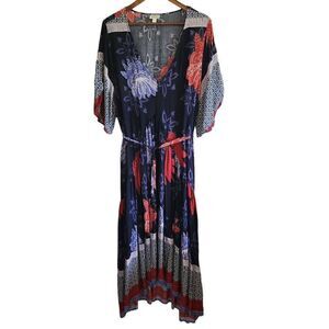 Avenue Floral Maxi Swing Dress Plus Size 18/20